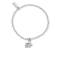 The ChloBo Cute Charm Elephant Bracelet, a silver metal bracelet from ChloBo, available at OD’s Jewellers in St Helens.