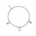 The ChloBo Triple Heart Bracelet, a silver sterling jewelry bracelet from ChloBo, available at OD’s Jewellers in St Helens.