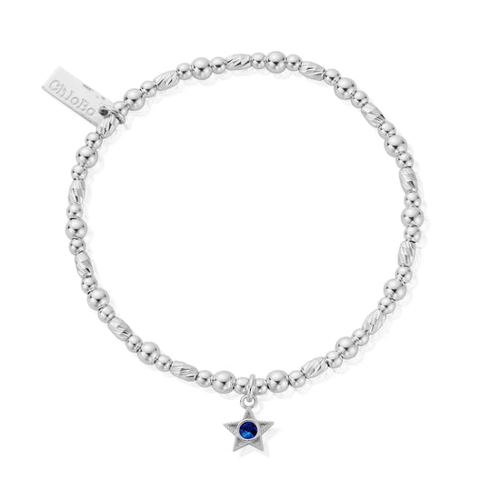 ChloBo December Birthstone Bracelet-Sterling Silver.