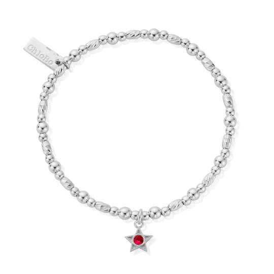 ChloBo January Birthstone Bracelet-Sterling Silver.