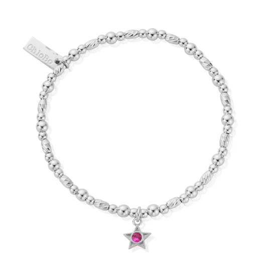ChloBo July Birthstone Bracelet-Sterling Silver SBBCB3492