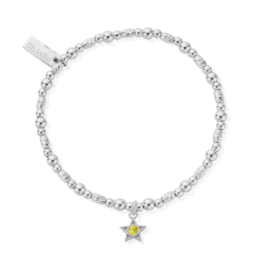 ChloBo November Birthstone Bracelet-Sterling Silver.