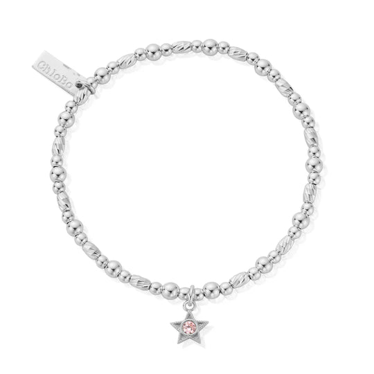 ChloBo Silver October Birthstone Bracelet SBBCB3498