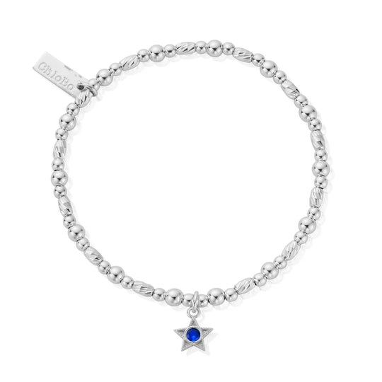 ChloBo September Birthstone Bracelet-Sterling Silver.