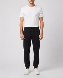 BOSS Green Hadiko Black Sweatpants — on model