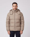 BOSS Black H-Colter Open Brown Jackets — on model