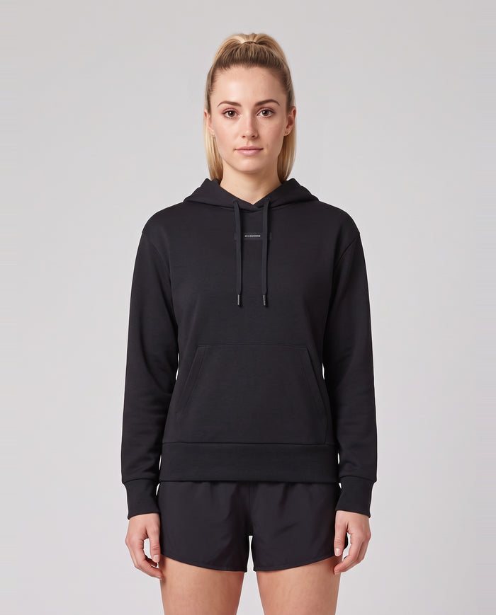 Women's On Running Focus Tech Hoodie Black