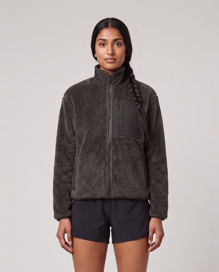 Unisex On Running Ascent Fleece Jacket 1 Espresso