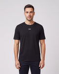 BOSS Green TS Active Black T-Shirts — on model