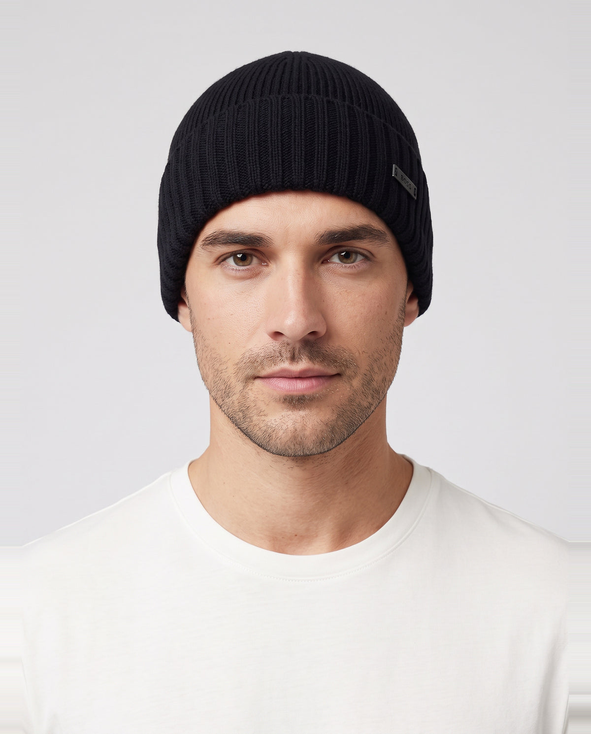 BOSS Black Fati Black Hats — on model