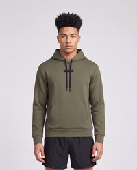 Men's On Running Focus Tech Hoodie 1 Bark