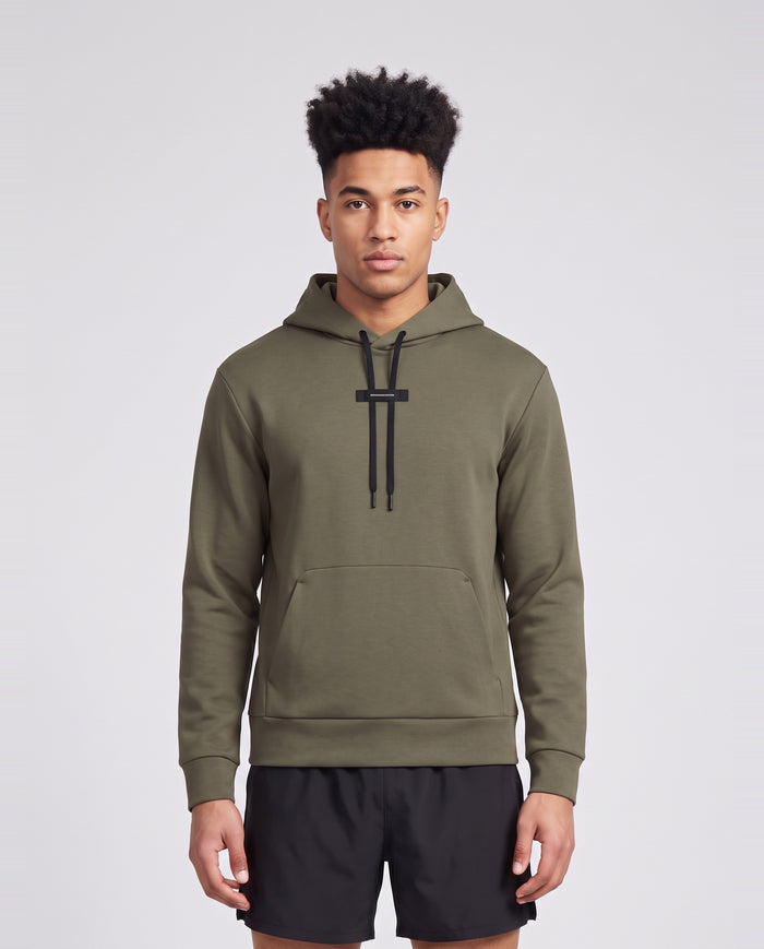 Men's On Running Focus Tech Hoodie 1 Bark
