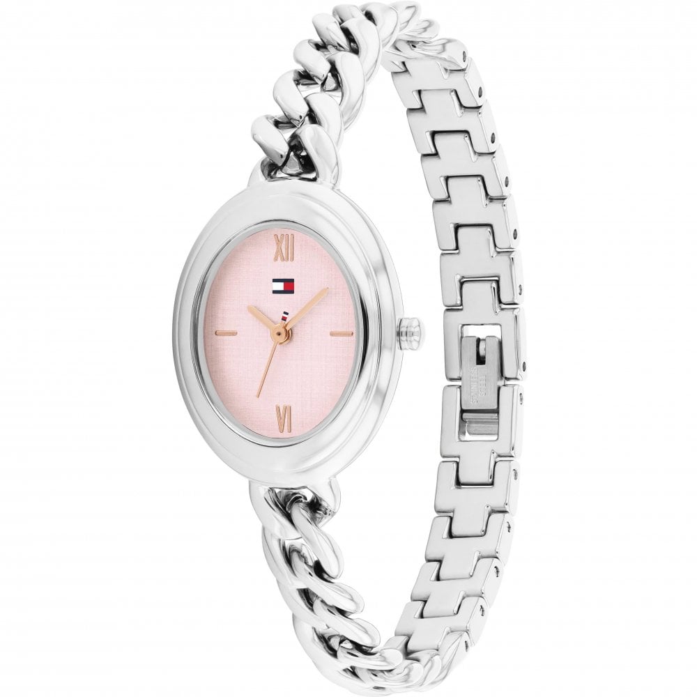 Tommy Hilfiger Ladies Demi Pink Dial Bracelet Watch 1782876 — view 2
