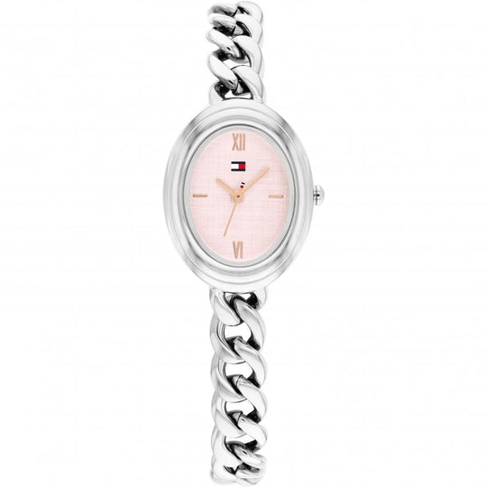 Tommy Hilfiger Ladies Demi Pink Dial Bracelet Watch 1782876