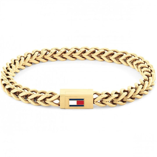 Tommy Hilfiger Gold Plated Braided Bracelet 2790648
