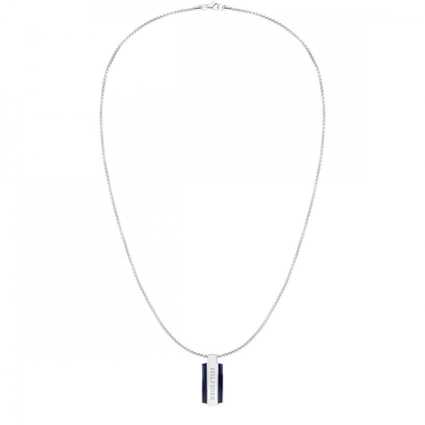 Tommy Hilfiger Parker Dog Tag Pendant Stainless Steel