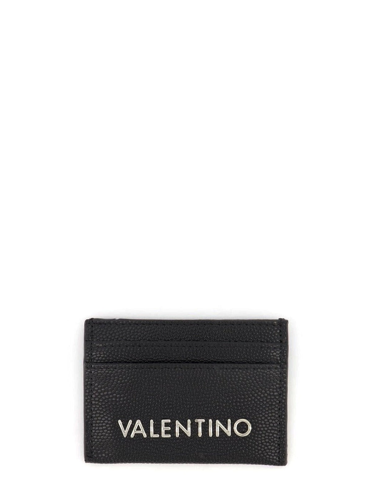 Women's Valentino Bags Black Divina Credit Card Wallet