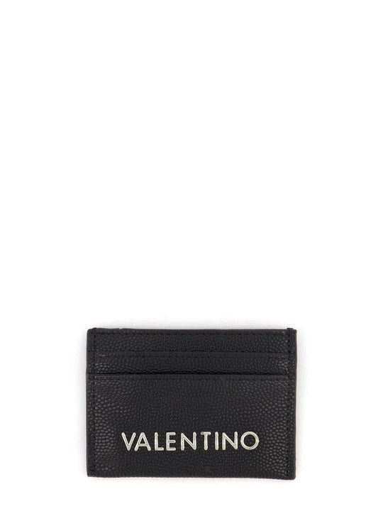 Women's Valentino Bags Black Divina Credit Card Wallet