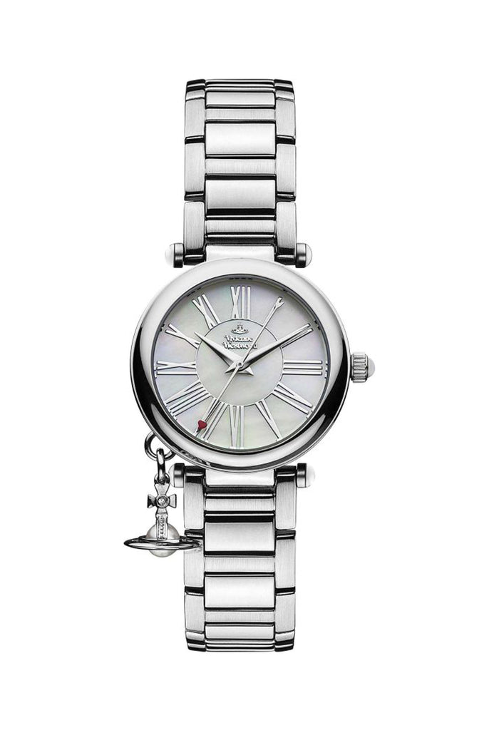 Vivienne Westwood Ladies Mother Orb MOP Dial Watch VV006PSLSL