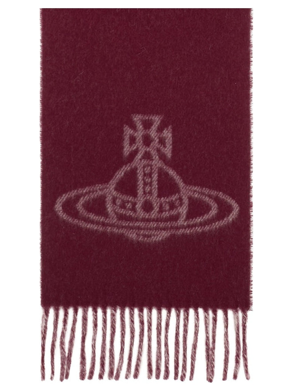 Women's Vivienne Westwood 25X180cm Scarf in Bordeaux
