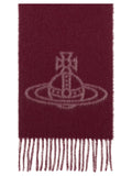 Women's Vivienne Westwood 25X180cm Scarf in Bordeaux