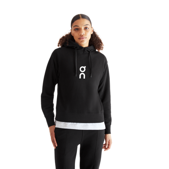 Women's On Running Club Hoodie in Black