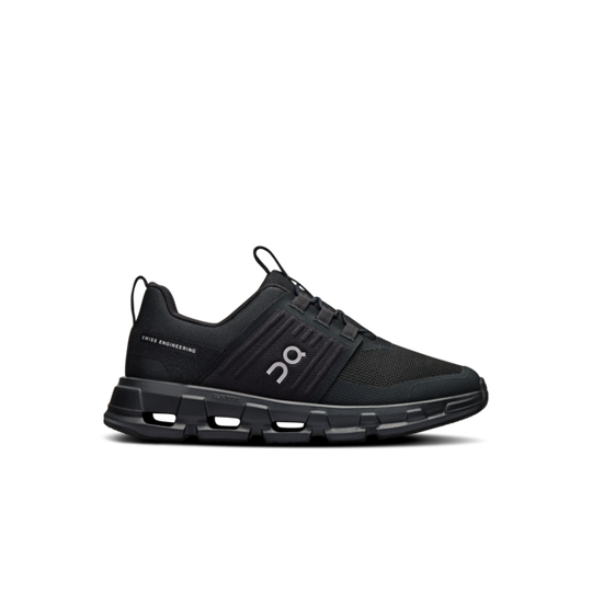 Unisex On Running Kids Cloudswift Trainers in Black Black