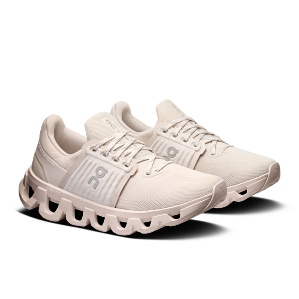 Women's On Running Cloudswift 4AD Trainers in Sand I Ivory — view 2