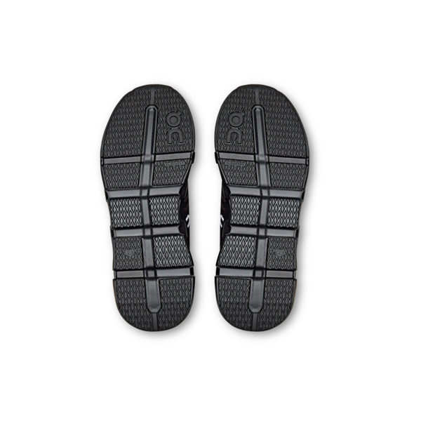 Unisex On Running Kids Cloudswift Trainers in Black Black — view 5
