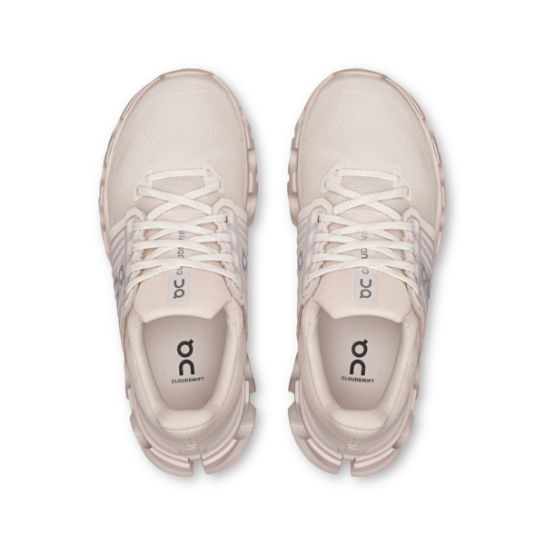 Women's On Running Cloudswift 4AD Trainers in Sand I Ivory — view 5