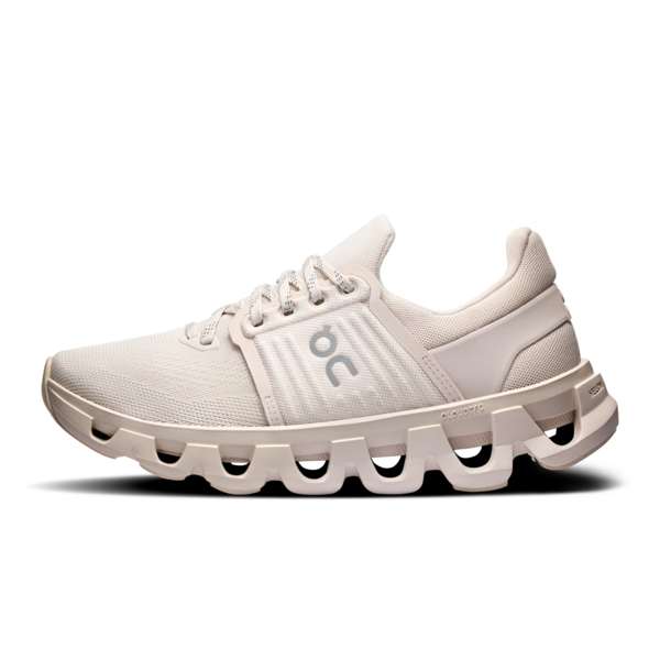 Women's On Running Cloudswift 4AD Trainers in Sand I Ivory — view 3