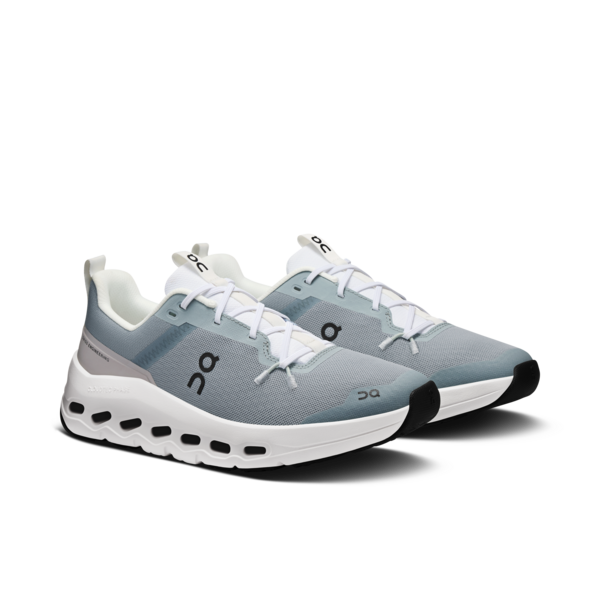 Unisex On Running Youth Cloudleap in Glacier White — view 2
