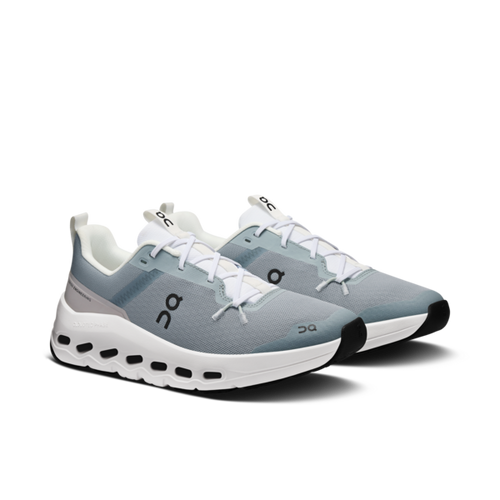 Unisex On Running Youth Cloudleap in Glacier White — view 2