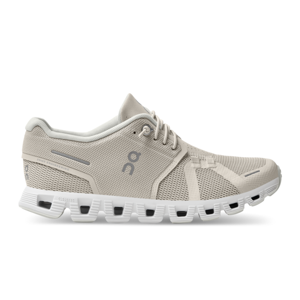 Women's On Running Cloud 5 Pearl White Trainers