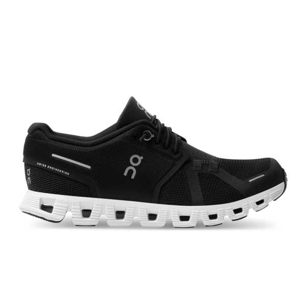Womens On Running Cloud 5 Black Trainers