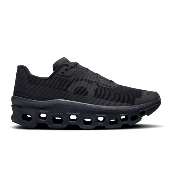 Women's On Running Cloudmonster Void Trainers Black I Black