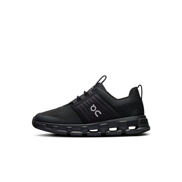 Unisex On Running Kids Cloudswift Trainers in Black Black — view 3