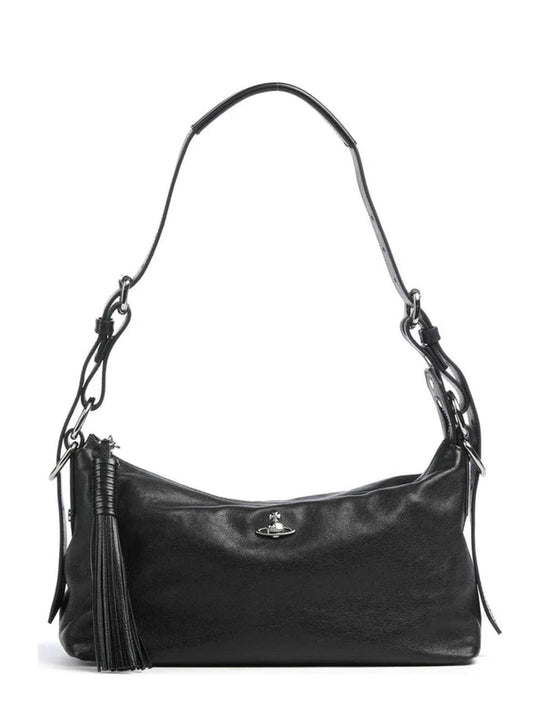 Women's Vivienne Westwood Emma Shoulder Bag in Black