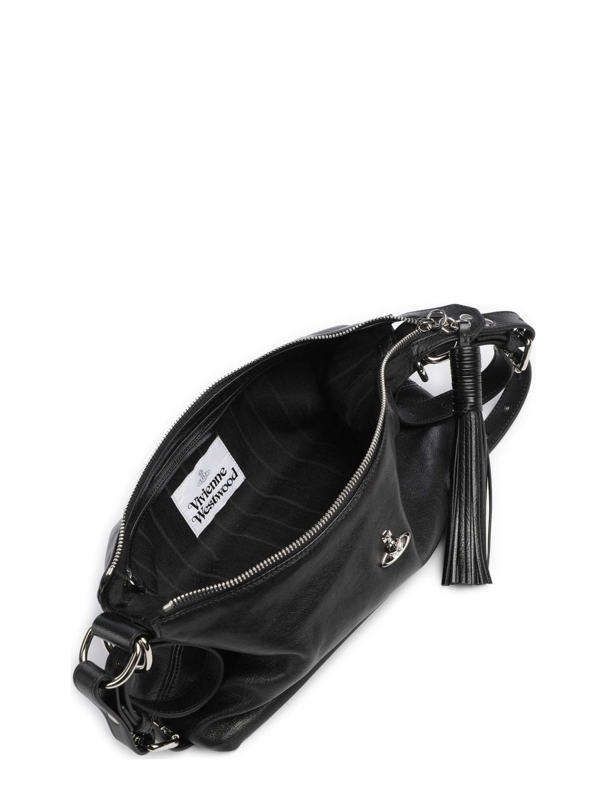 Women's Vivienne Westwood Emma Shoulder Bag in Black