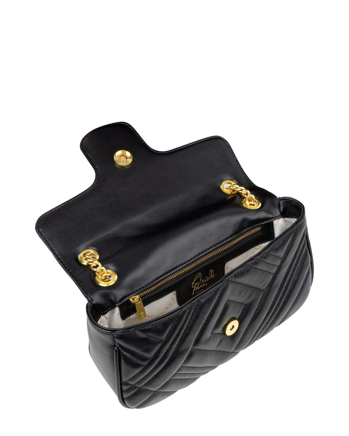 Women's Gabriella G Cindy Crossbody Bag Black