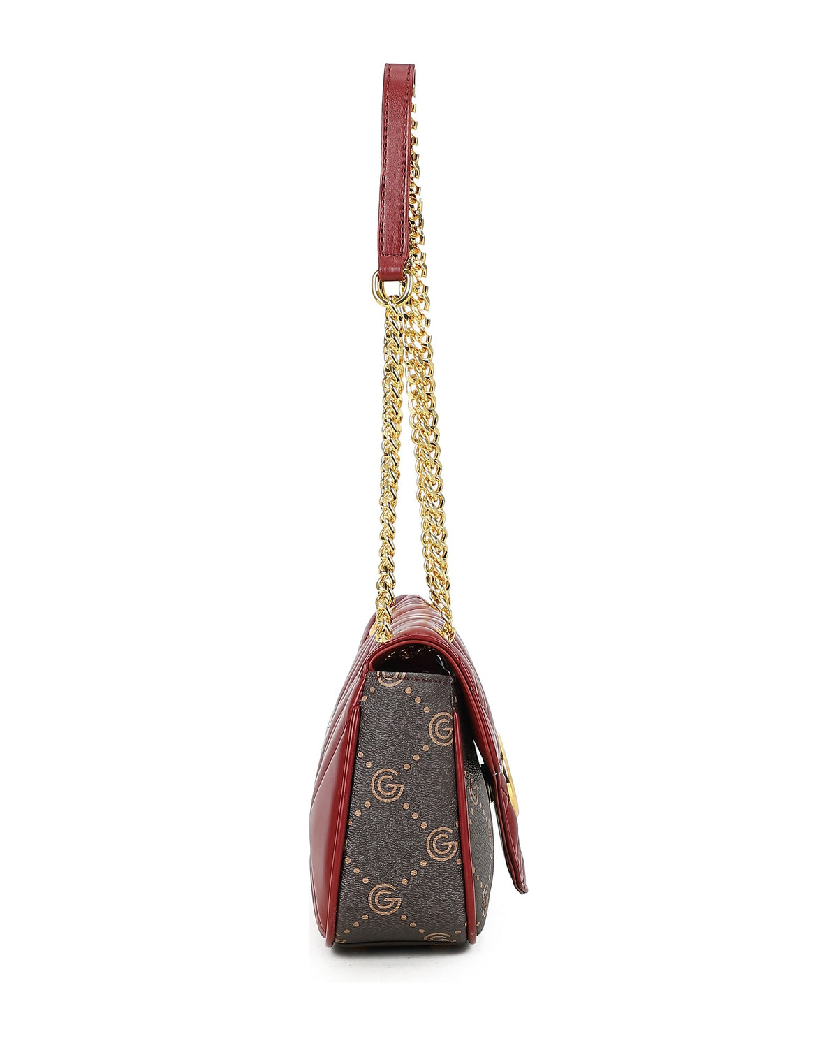 Women's Gabriella G Cindy Crossbody Bag Bordeaux