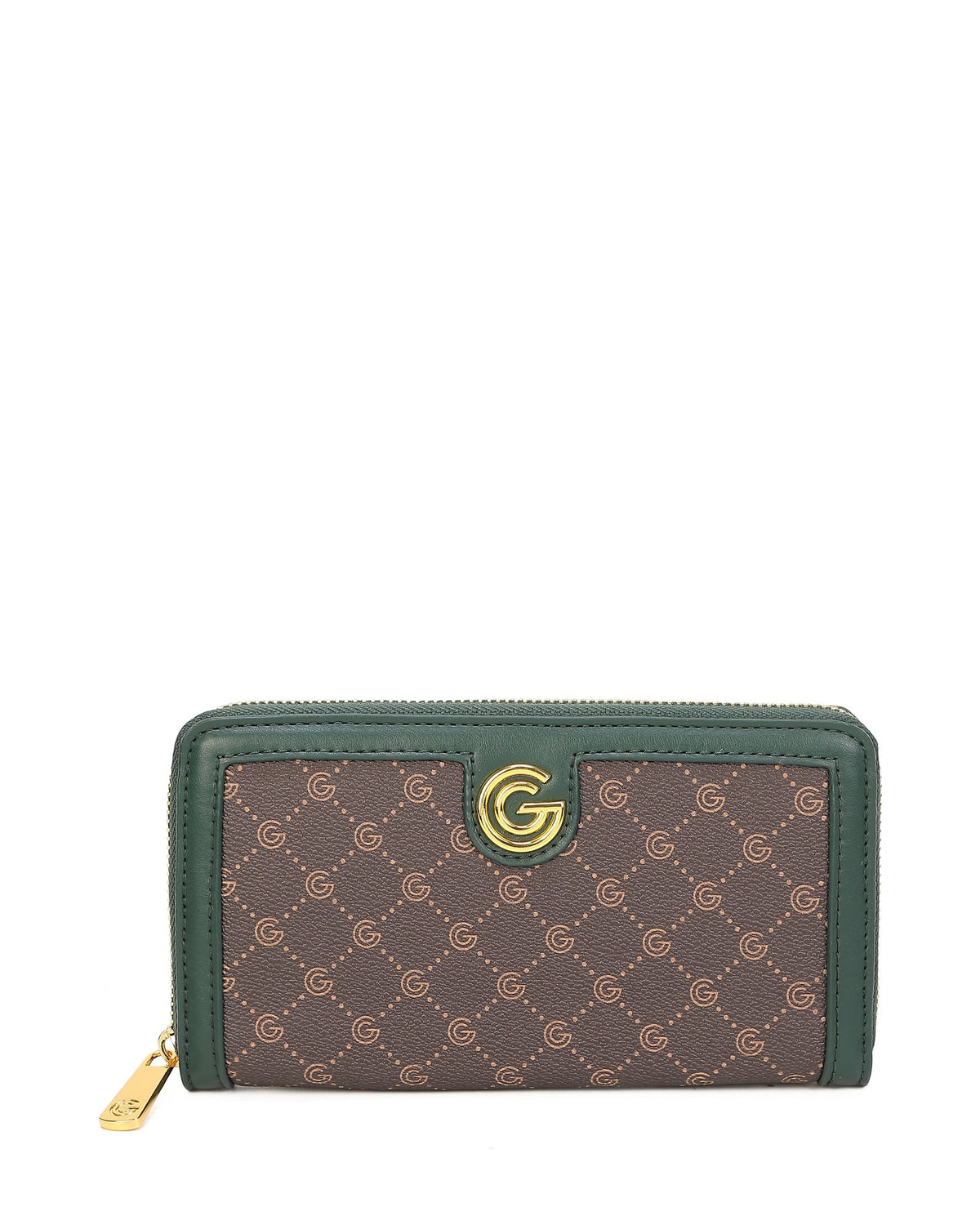 Women's Gabriella G Irina Zip Wallet Green