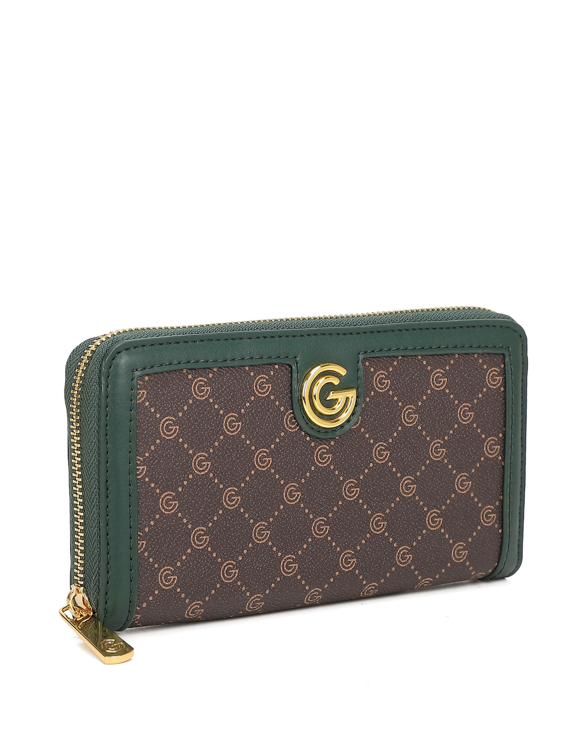 Women's Gabriella G Irina Zip Wallet Green