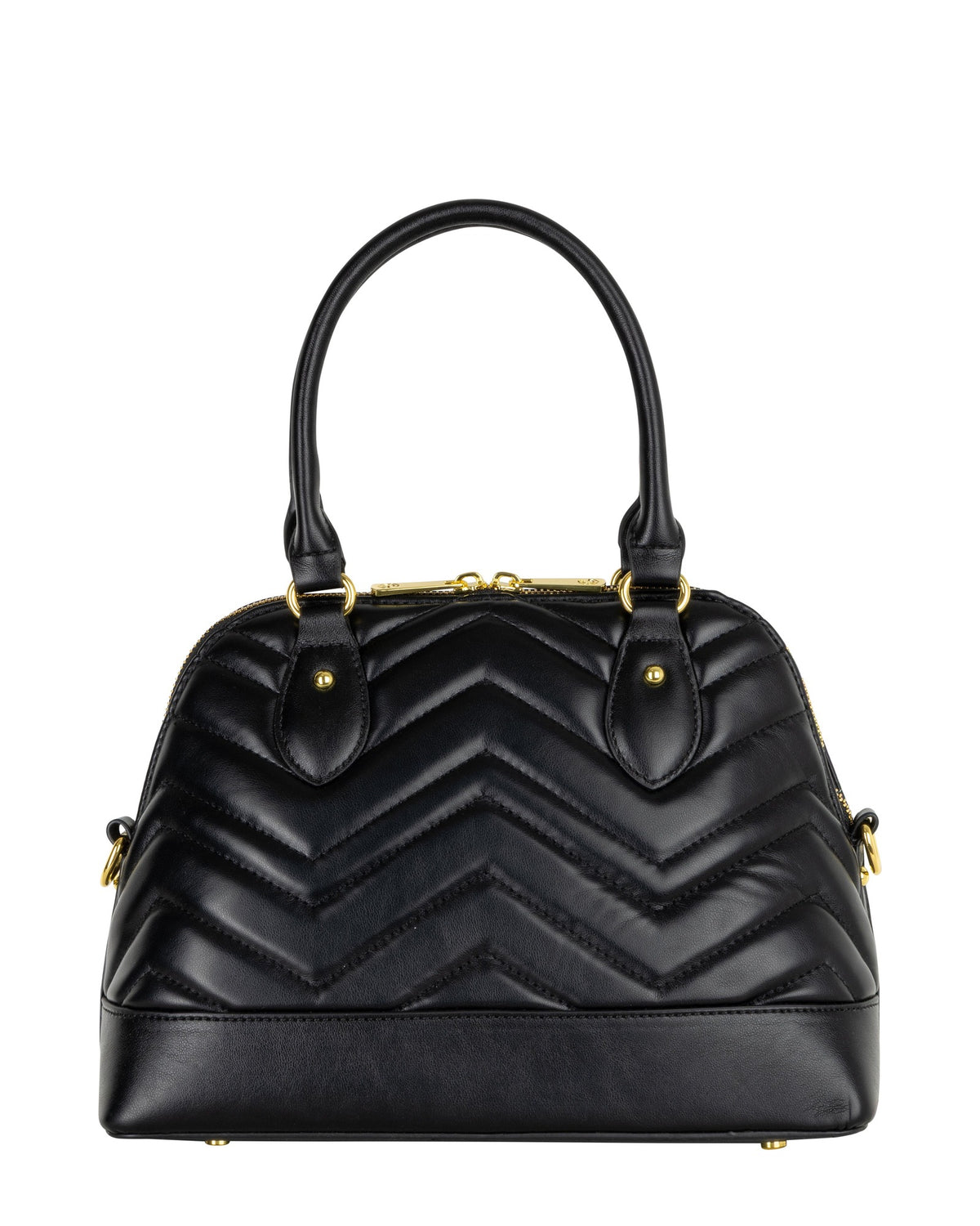 Women's Gabriella G Jackie Little Handle Bag Black