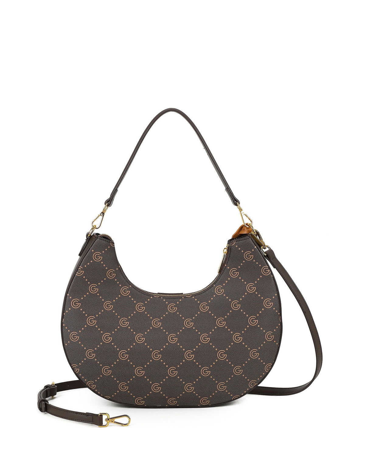 Women's Gabriella G Jennifer Hobo Bag Brown