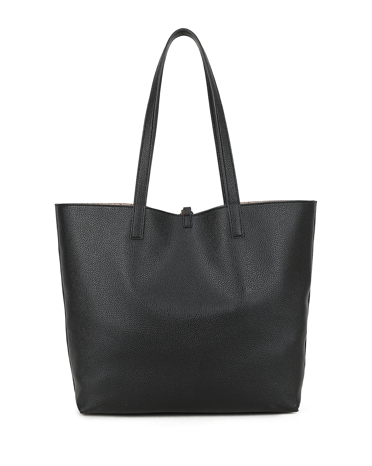 Women's Gabriella G Luana Reversible Shopping Bag Black
