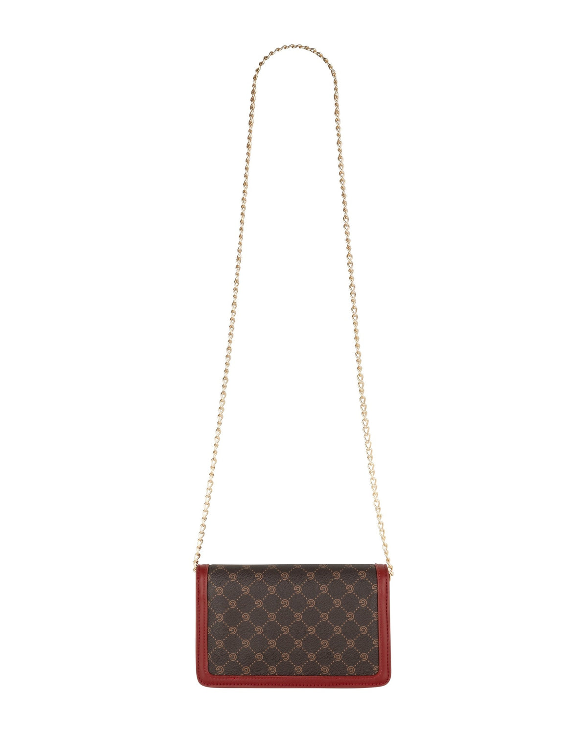 Women's Gabriella G Queen Wallet on Chain Bordeaux