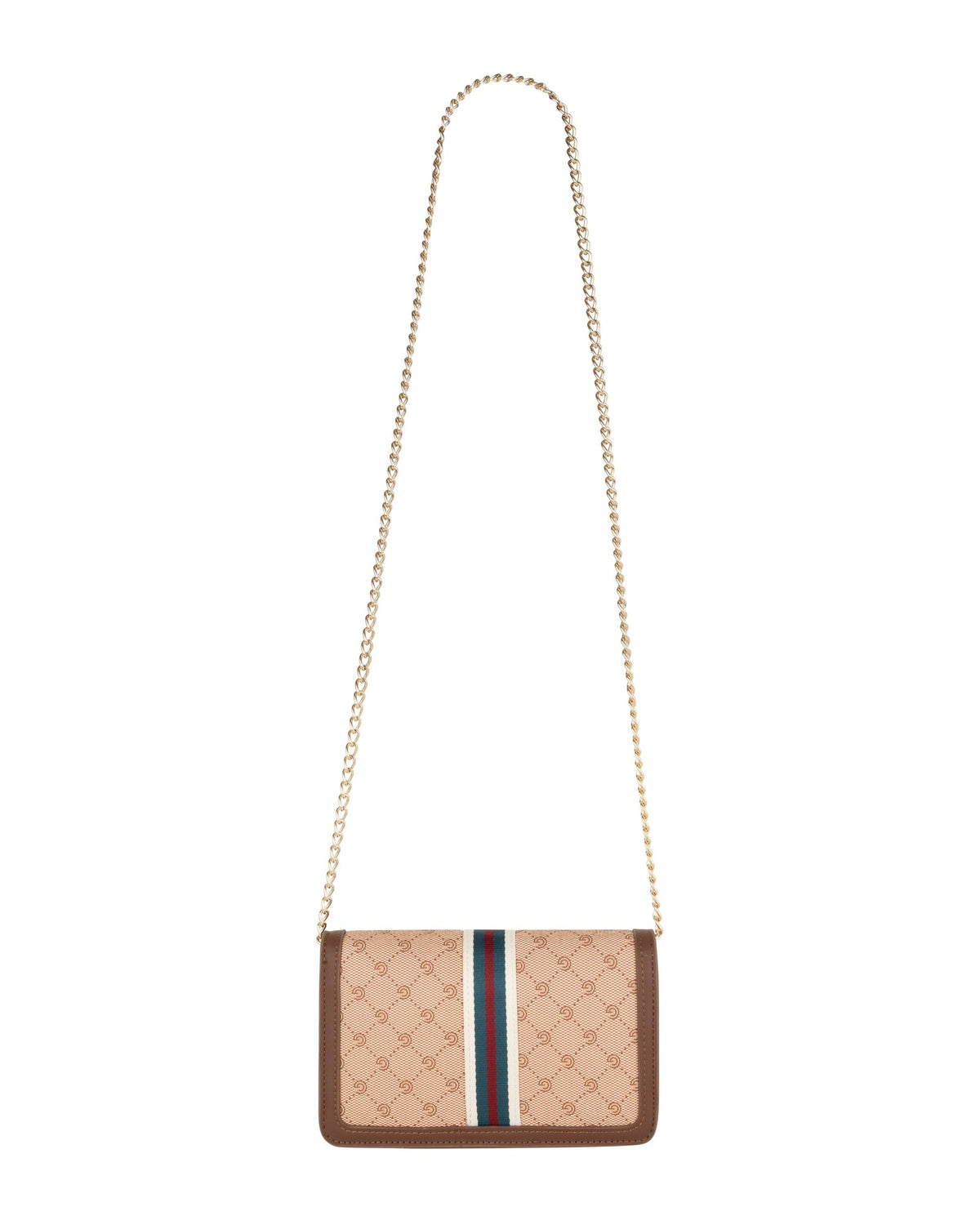 Women's Gabriella G Queen Wallet on Chain Cream