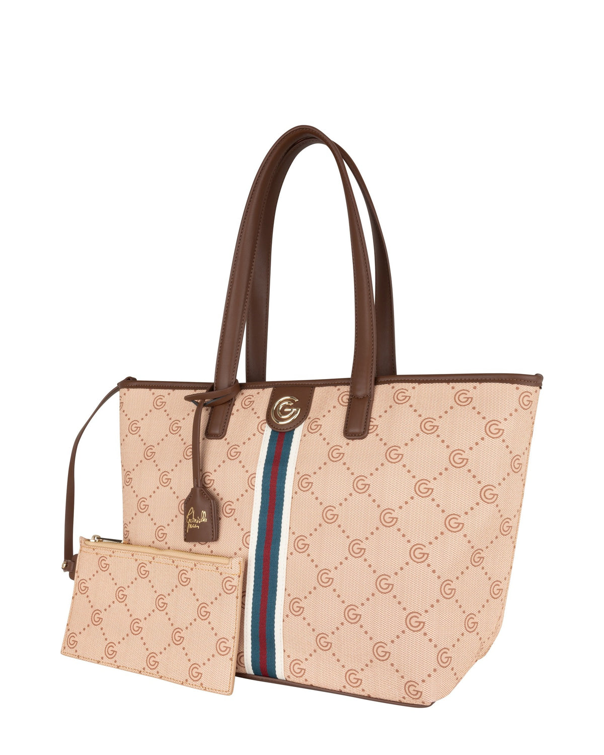 Women's Gabriella G Tiziana Shopping Bag Cream