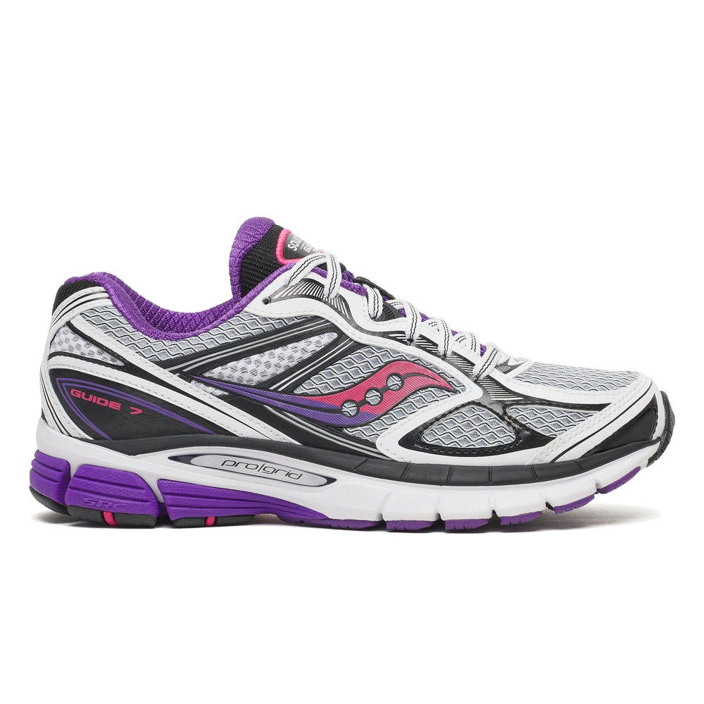 Women's Saucony Progrid Guide 7 White Drupe